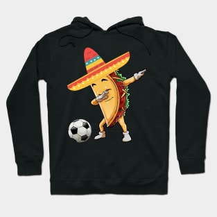 Dabbing soccer taco dab Hoodie